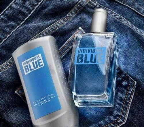 

Individual blue avon мужской набор индивидуал блу для него 2в1