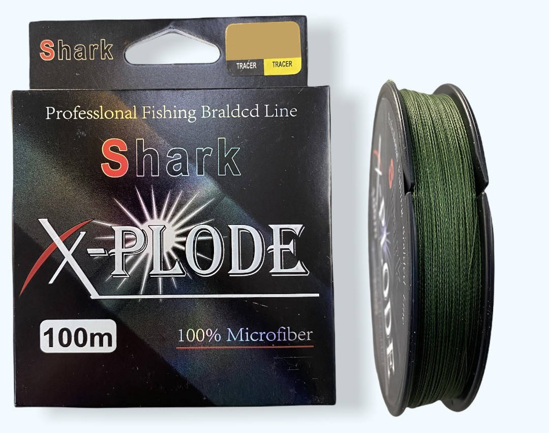

Шнур SHARK Z-PLODE 100 м. 0.35, Зелёный