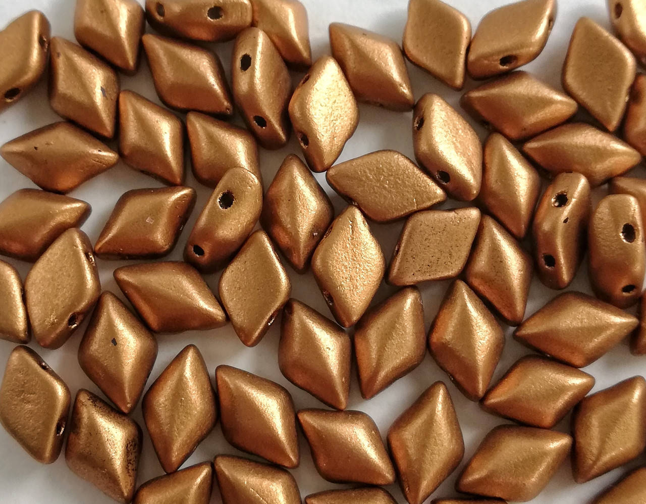 

GemDuo 8x5mm Crystal Bronze Gold