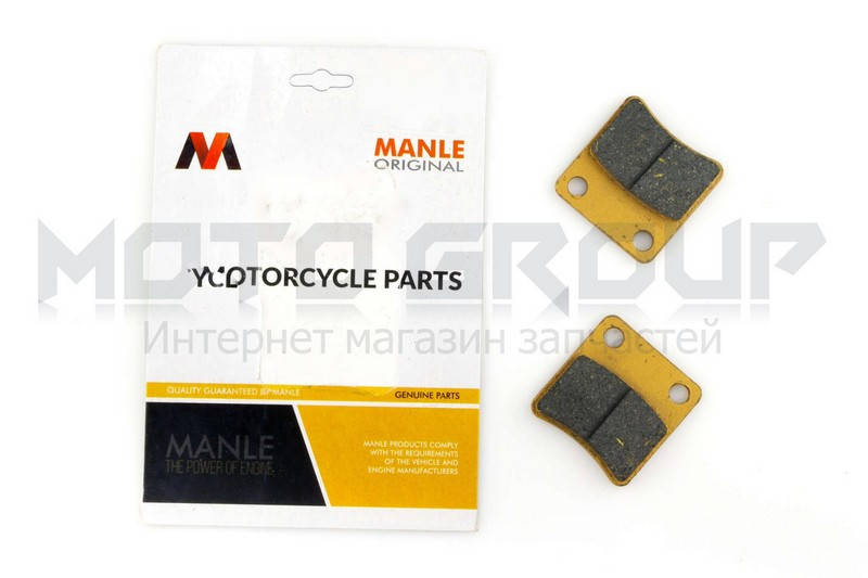 

Колодки тормозные (диск) Zongshen WIND/GY50-80 "ZUNA"