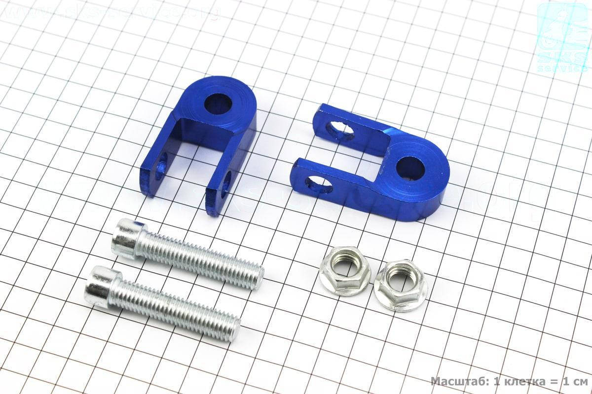 

Удлинители заднего амортизатора 30 мм комплект с болтами и гайками на мотототехнику