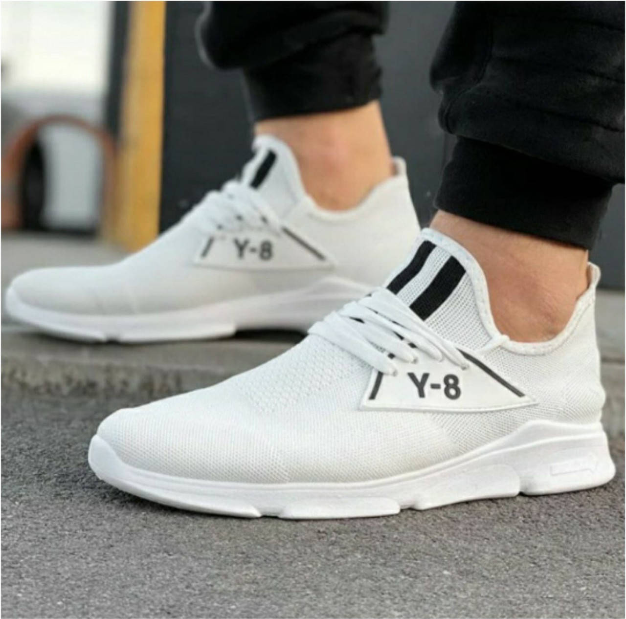 

Кроссовки мужские летние сетка белого цвета 40. 41, 42 рр, Белый