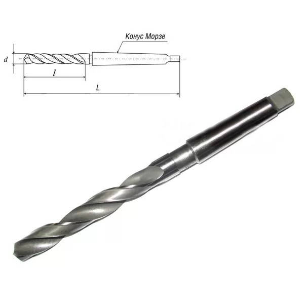 

Сверло к/х Ф 20,0 кл.А Р6М5К5 (HSS Co5) КМ2 238/140 (IS)