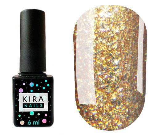 

Гель-лак Kira Nails Shine Bright №006 (бронза с блестками), 6 мл