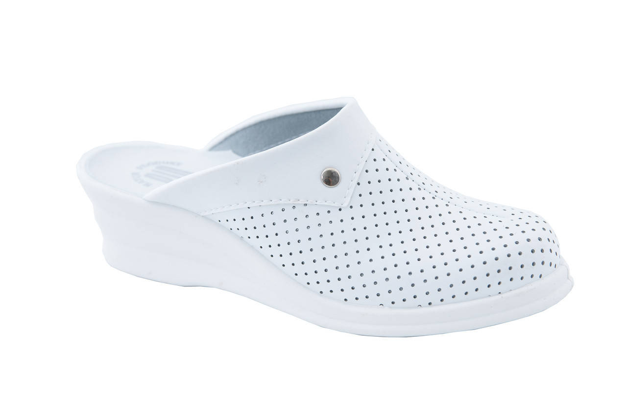 

Обувь (сабо) медицинская женская, Молдавия, модель Лена (пара) белые р.36-р.41, Белый