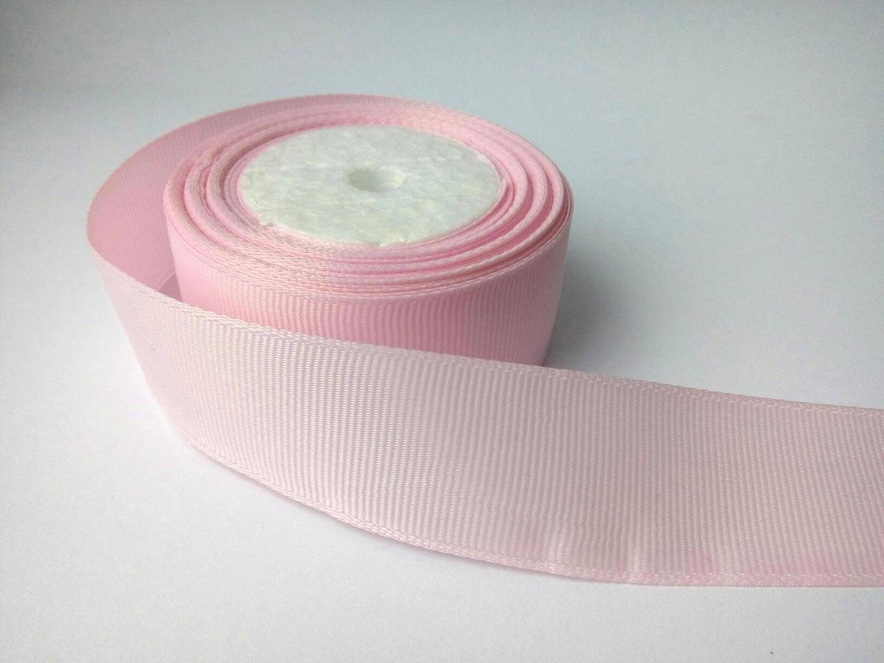 

Лента репсовая 2,5 см розовая