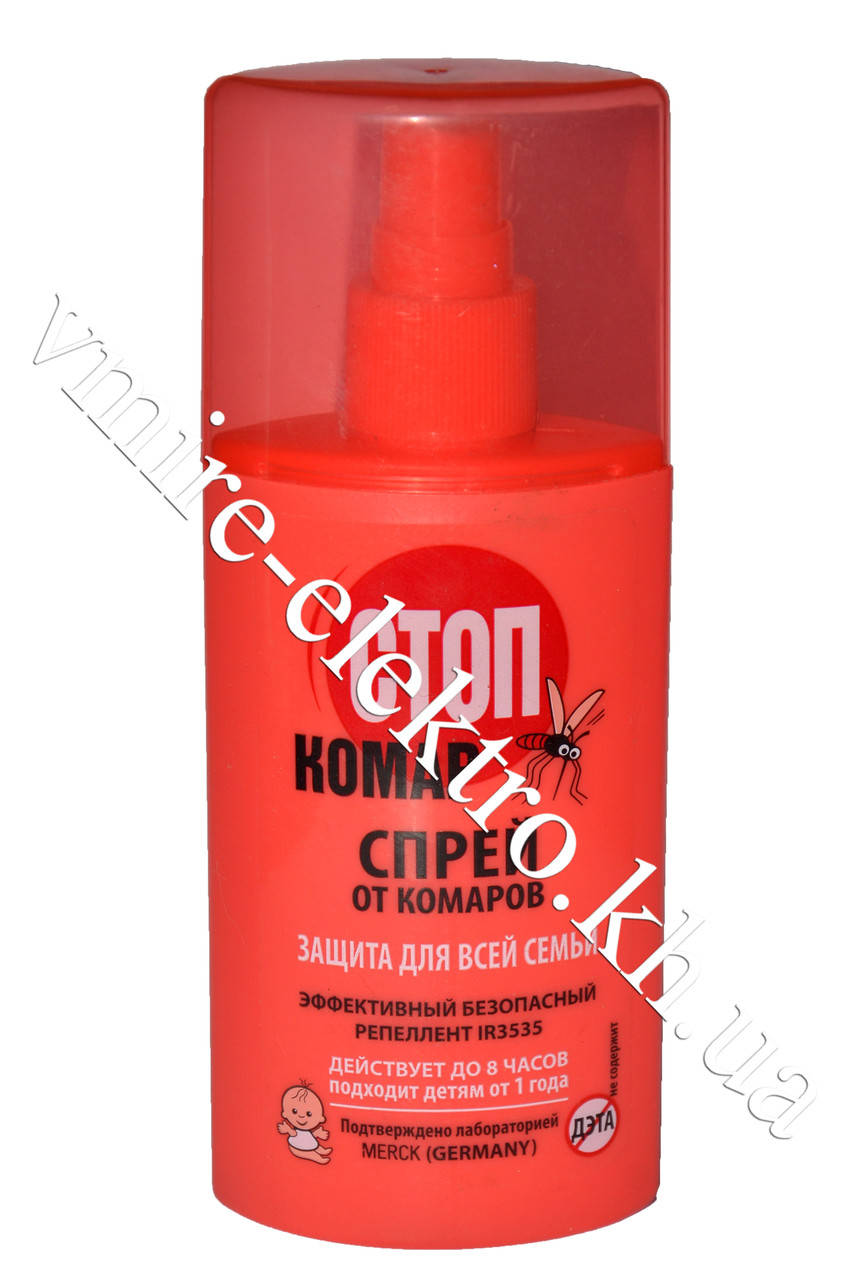 

Спрей от комаров Стоп комар от 1-го года 95 мл
