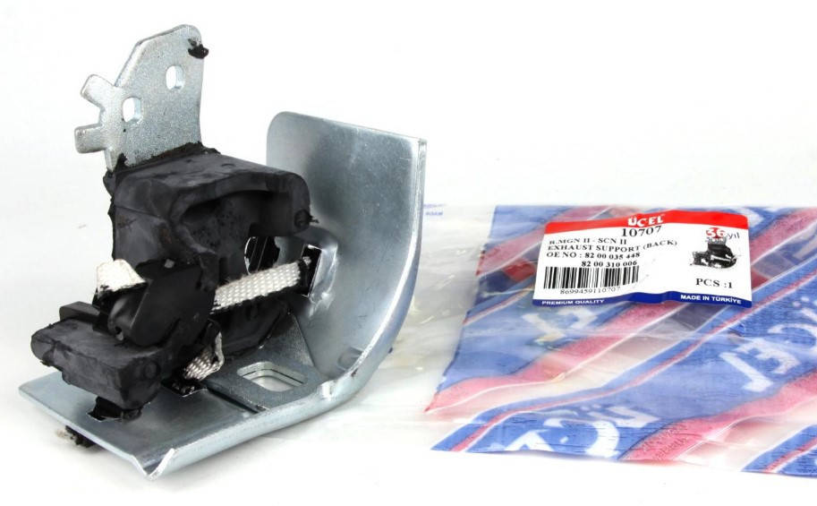 

Кронштейн крепления глушника зад. Renault Megane II Ucel SPV10707