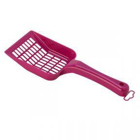 

Большая пластиковая лопатка для уборки кошачьего туалета.