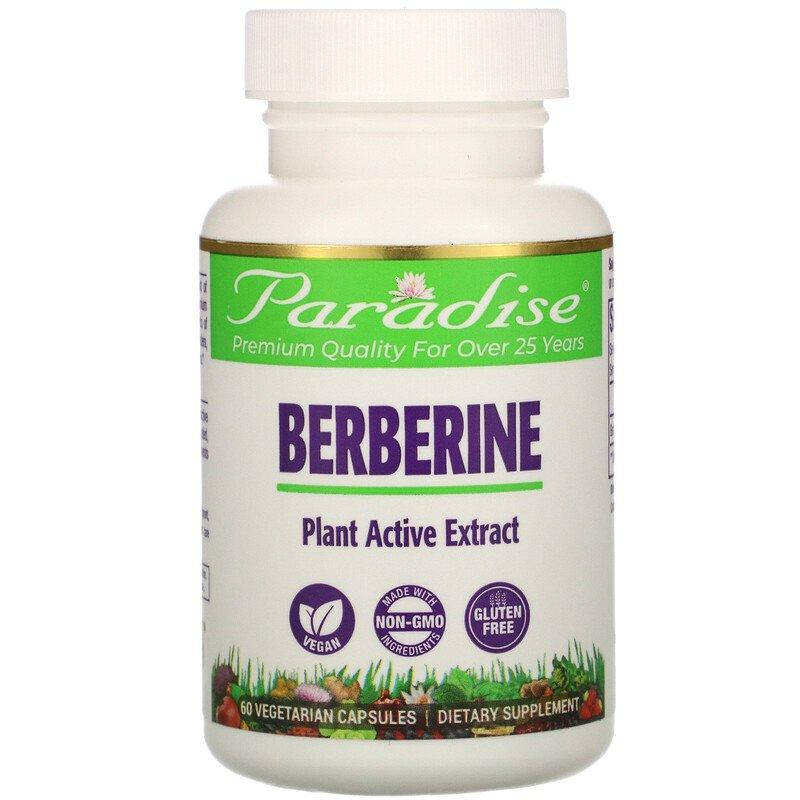 

Paradise Herbs Berberine 60 капсул