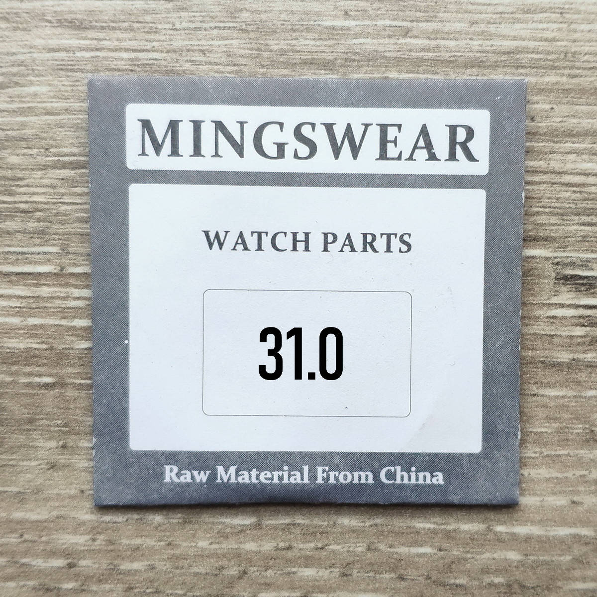 

Mingswear 31.0 Уплотнительное кольцо для стекла часов Gasket