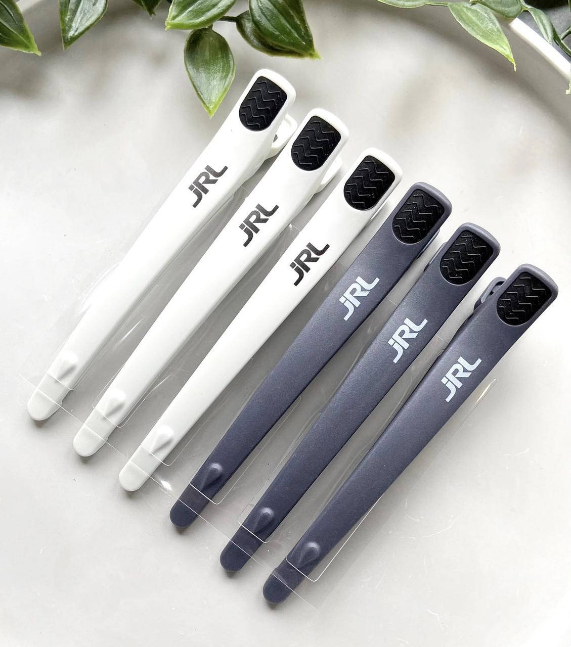 

Зажимы черно-белые JRL, 6 шт (JRL-HC01), Белый