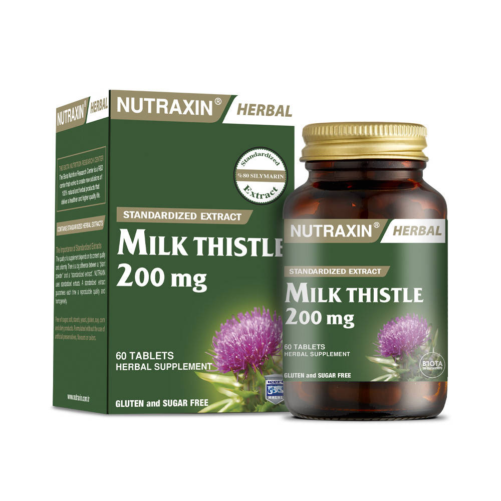 

Растительная добавка "Расторопша" NUTRAXIN, 60 таблеток