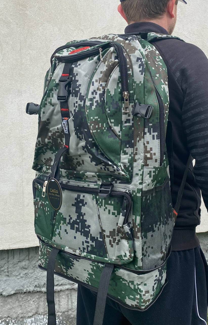 

Рюкзак тактический зсу 55л, рюкзак военный камуфляж, тактический рюкзак ВСУ, военный рюкзак 55 литров, Камуфляж пиксель