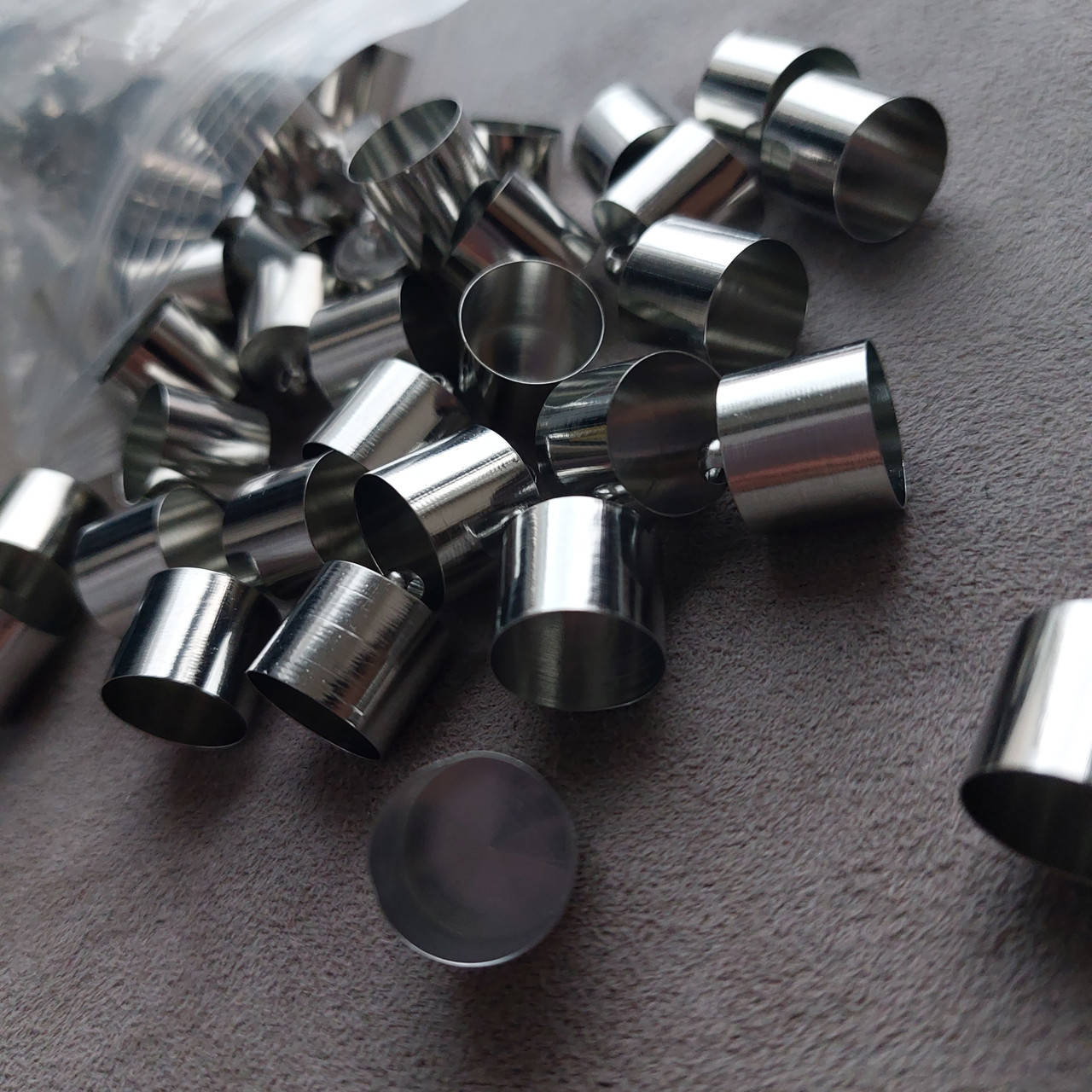 

Концевик для жгута, платина, 14мм