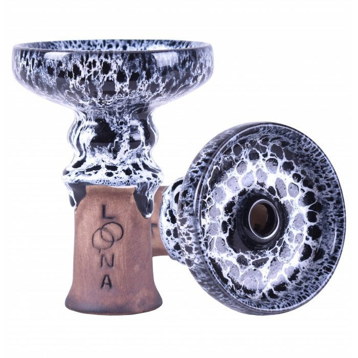 

Чаша Loona Bowls Crater Phunnel Black, Черный