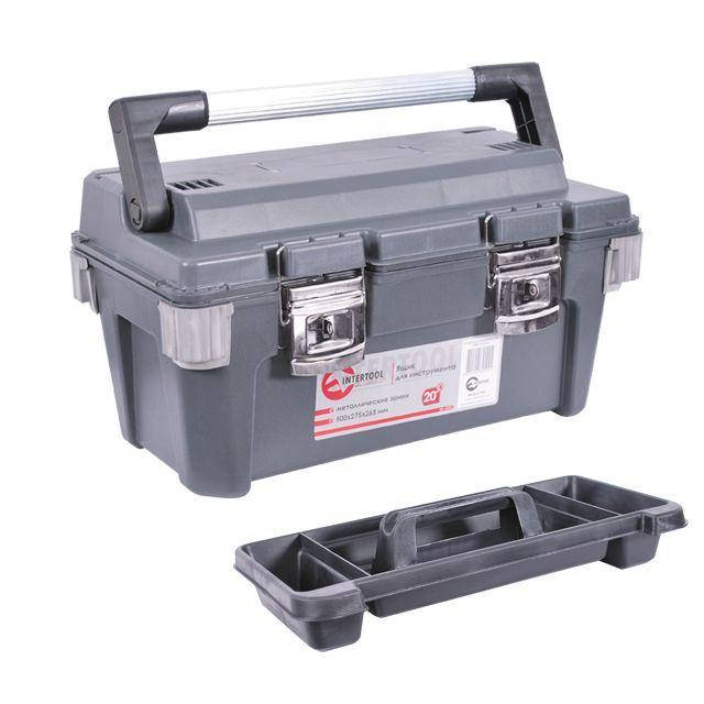 

Ящик для инструмента с металлическими замками INTERTOOL BX-6020