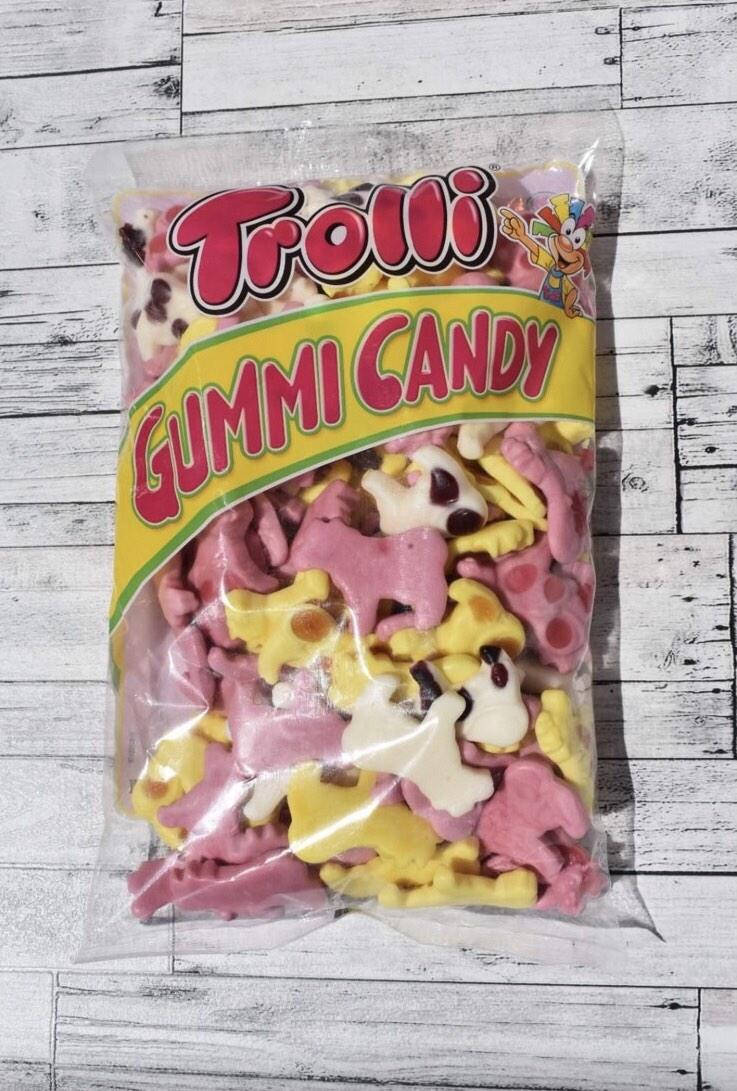 

Фруктовые жевательные конфеты (мармелад) Trolli в пакетах МОЛОЧНАЯ КОРОВКА 1 кг