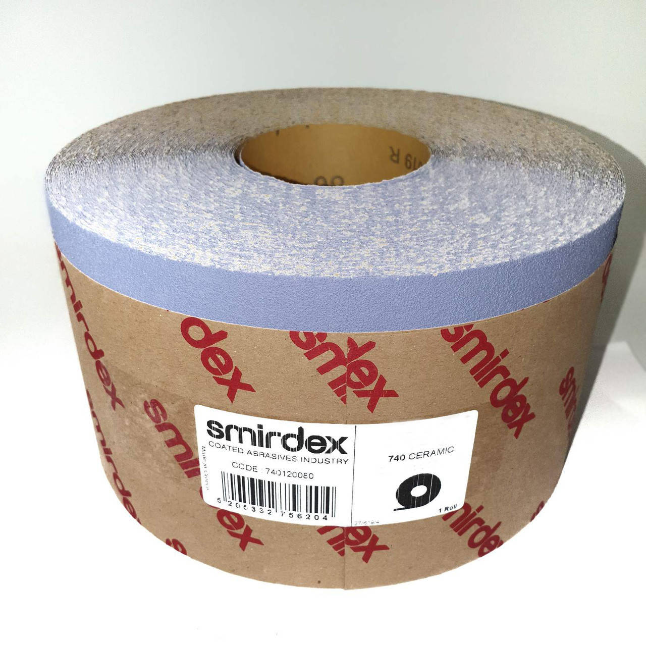 

Бумага абразивная в рулоне 115мм х 50м SMIRDEX Ceramic 740 Р80