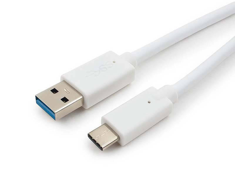 

Кабель USB 3.0 (AM) - Type-C (CM) 1.8м Cablexpert CCP-USB3-AMCM-6-W белый новый