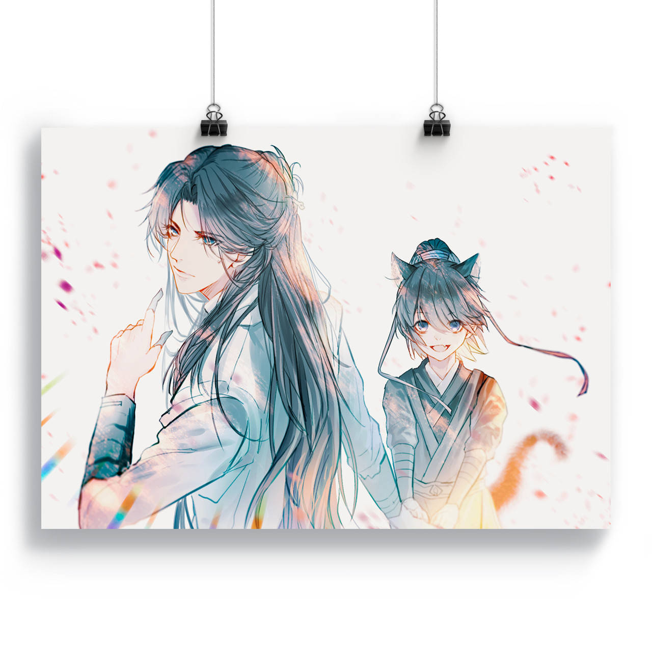 

Плакат Хаски и его Учитель Белый Кот | The Husky and His White Cat Shizun 03