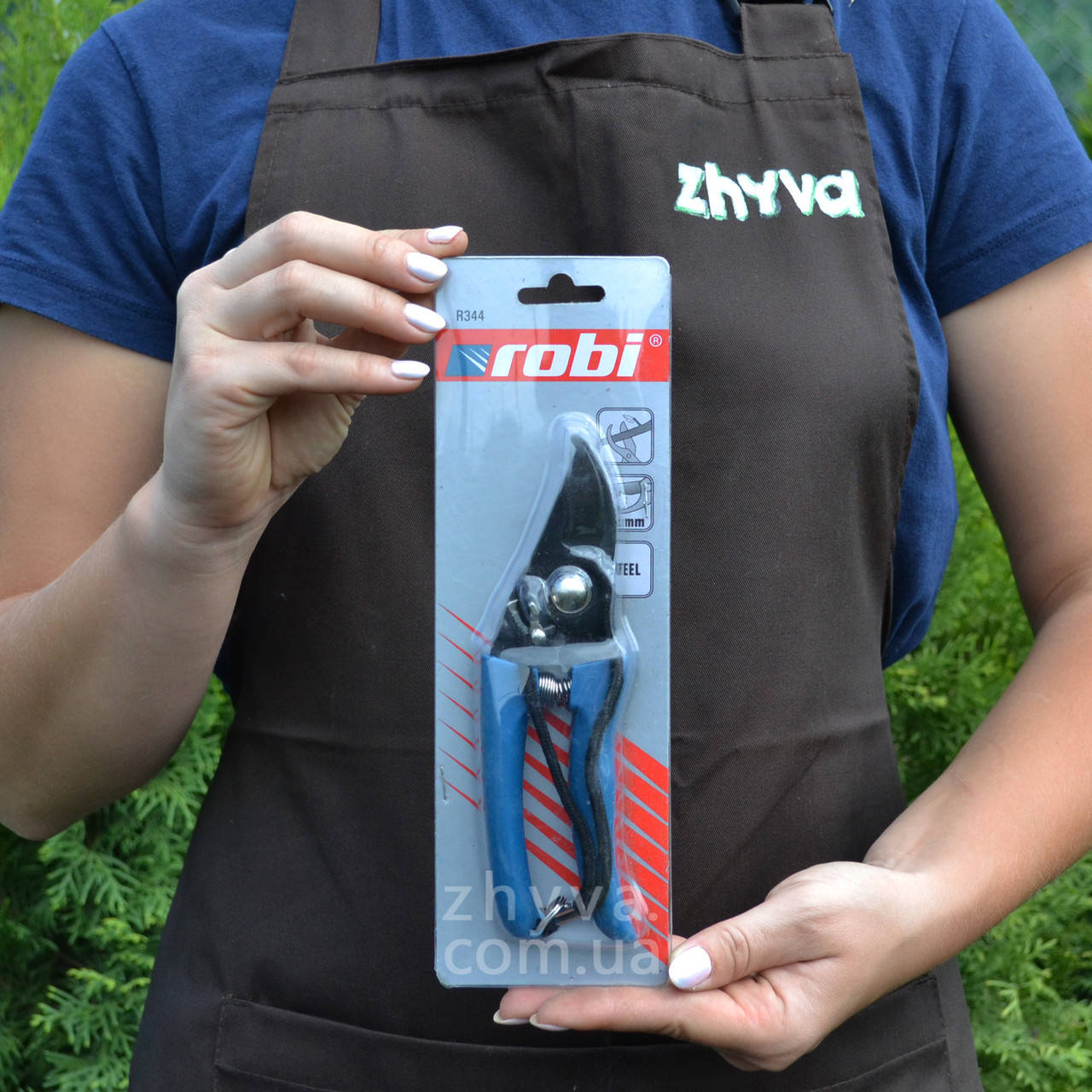 

Сікатор садовий Robi R344 (Greenmill) (зріз 12мм)