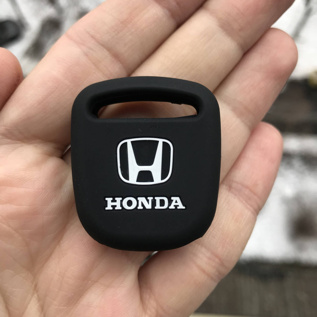 

Силиконовый чехол для ключа Honda Accord,Civic,Civic Type R,Crosstour, CR-V,Fit,FR-V,HR-V,jazz,Pilot, Черный