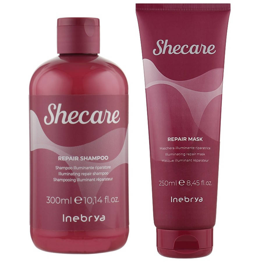 

Набор для восстановления волос Inebrya SheCare Reconstructor Kit 300/300 мл.