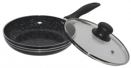 

Сковорода с крышкой 28 см Edenberg EB-768, мраморное покрытие