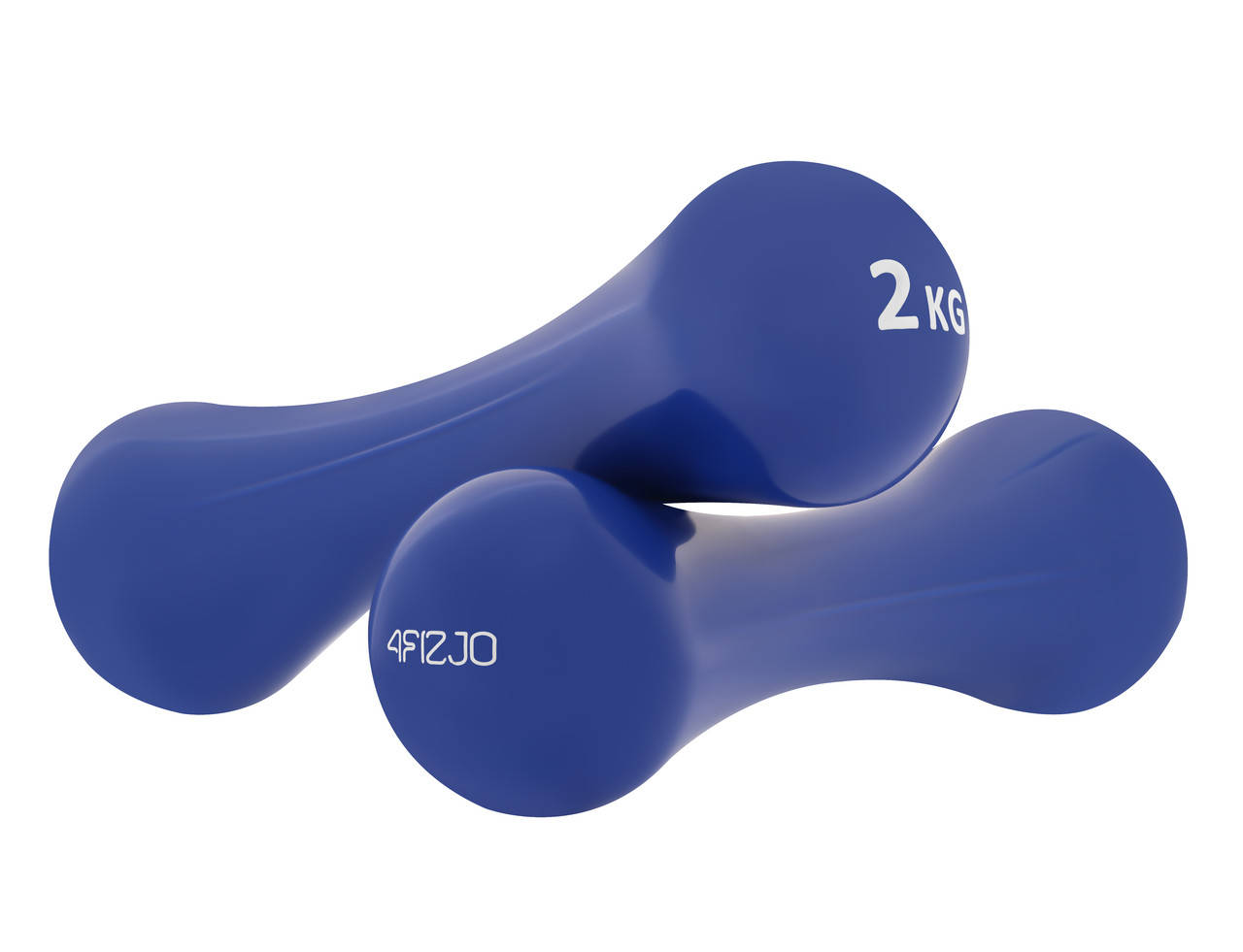 

Гантели виниловые 4FIZJO 2 x 2 кг 4FJ0192, Синий