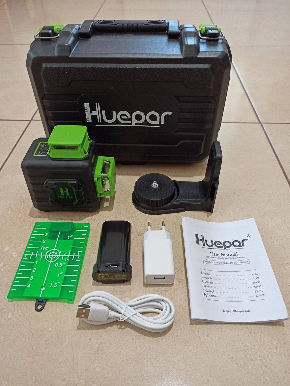 

Лазерний рівень Huepar B02CG