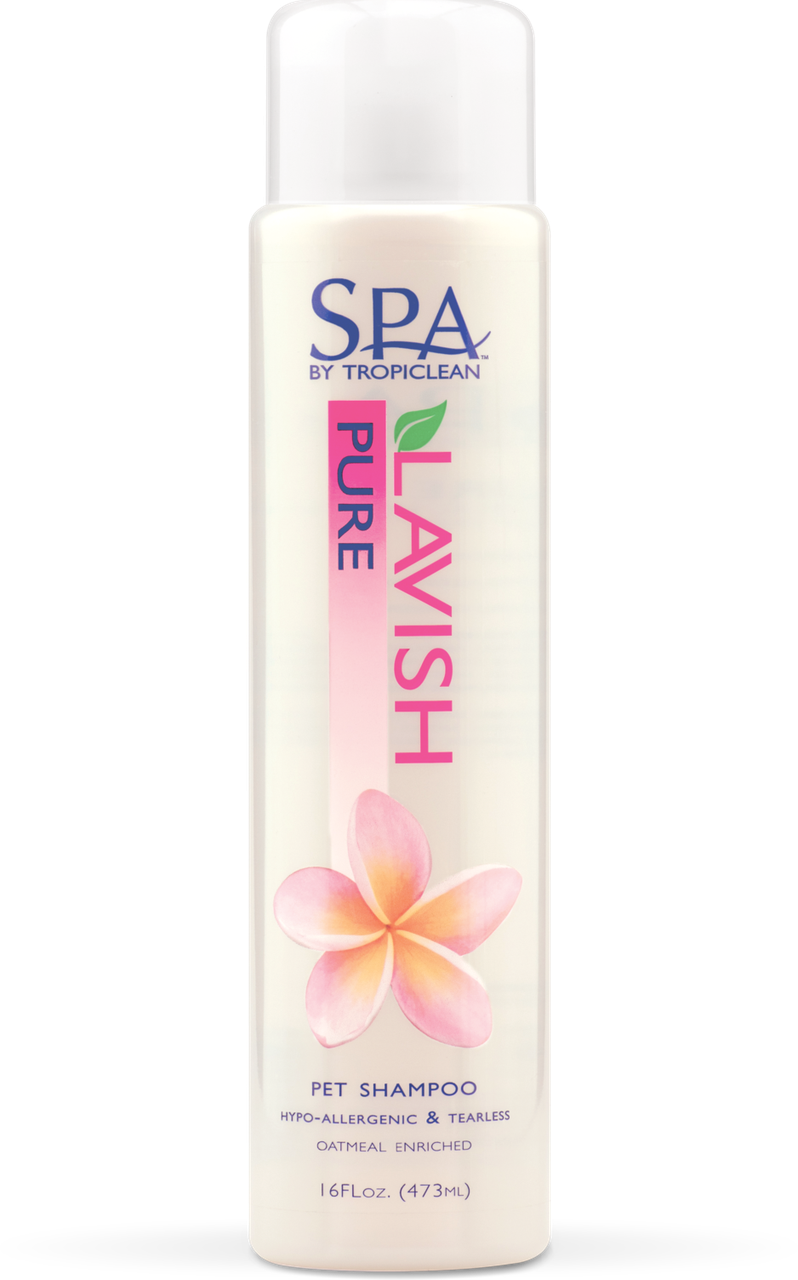 

Шампунь для собак и котов Тропиклин Гипоалергенный Tropiclean Spa Pure Shampoo 473 мл