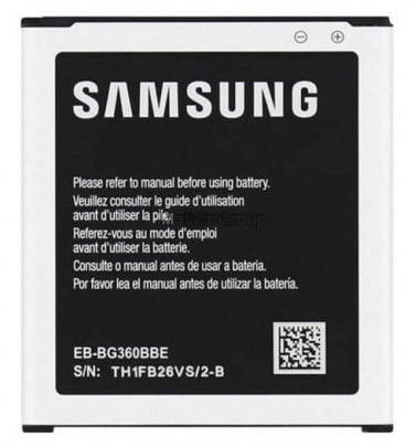 

Аккумуляторная батарея Samsung Core Prime G360 (EB-BG360CBC)