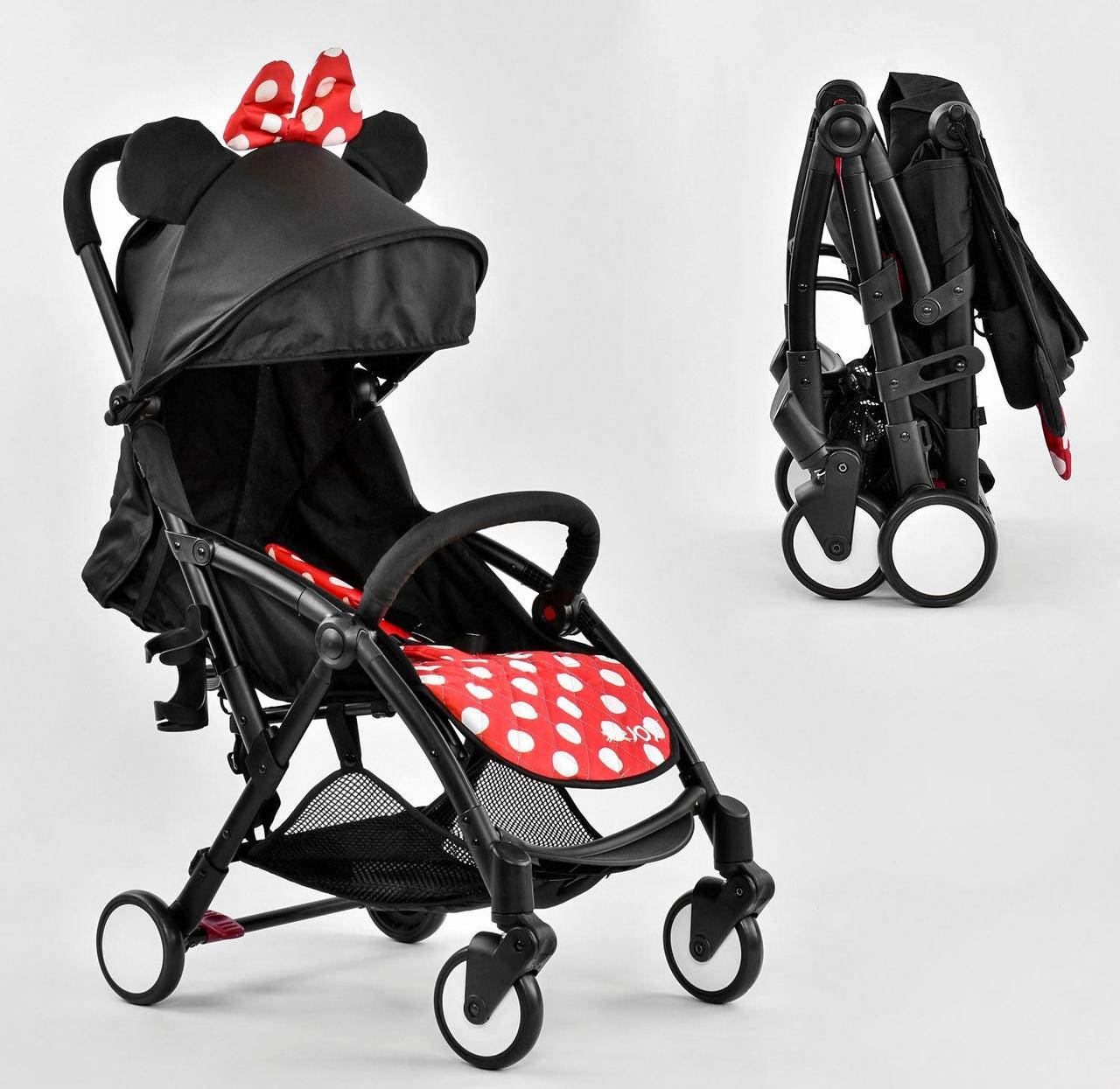 

Коляска прогулочная детская W 2290 "JOY" Черный 75407