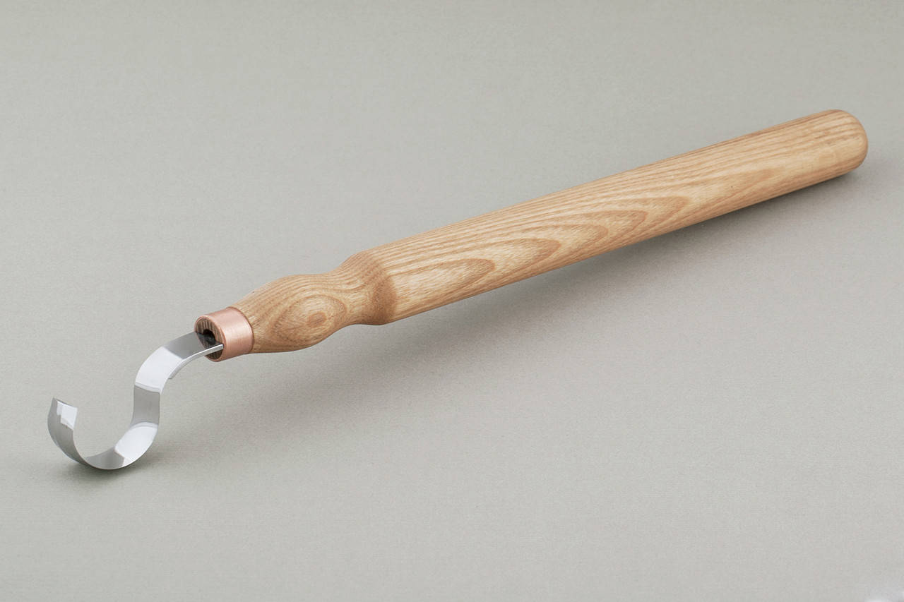 

Ложкорез BeaverCraft SK2Long - крюкообразный нож для вырезания углублений
