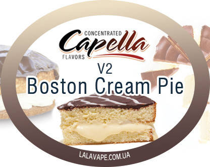 

Ароматизатор Capella Boston Cream Pie v2 (Бостонский пирог) 472мл