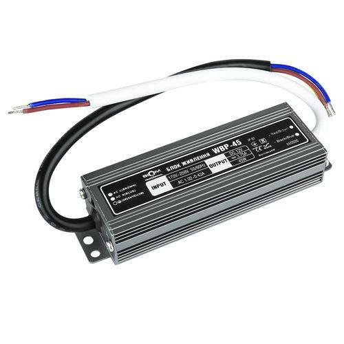 

Блок питания BIOM Professional DC12 45W WBP-45-12 3,7А герметичный (IP67) для LED ленты