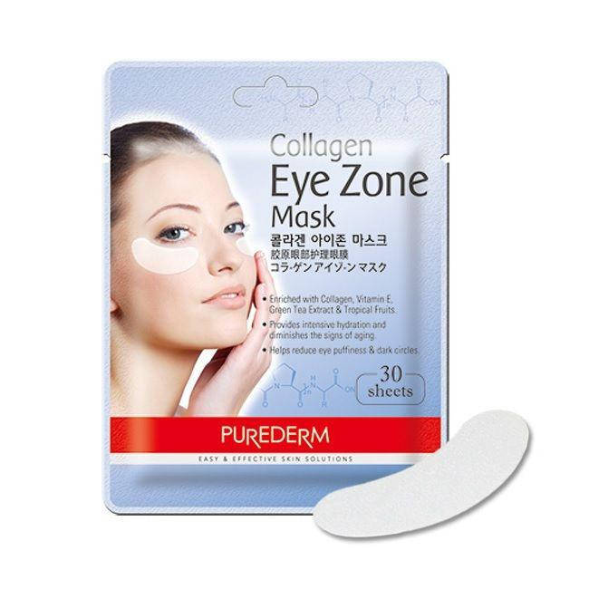 

Коллагеновая маска для области вокруг глаз PUREDERM в упаковке 30 шт.