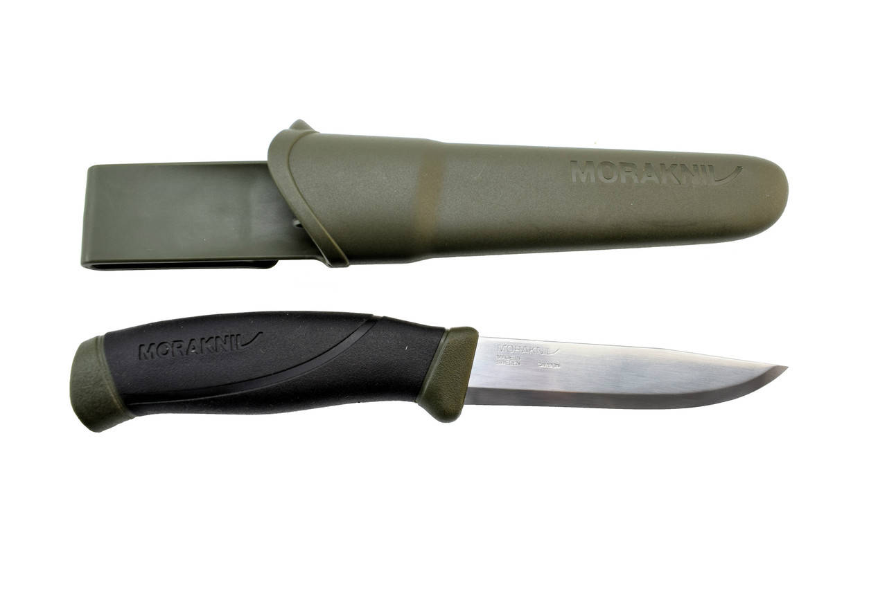 

Нож MORA Companion MG углеродистая сталь, Оливковый
