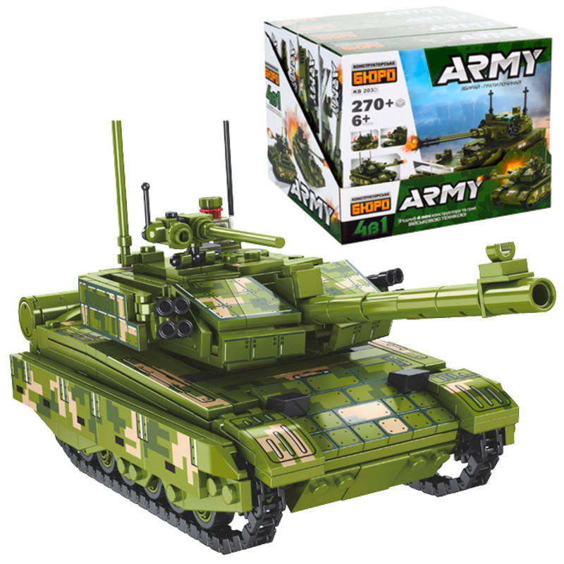 

Конструктор KB 203 "Армия", 4 вида