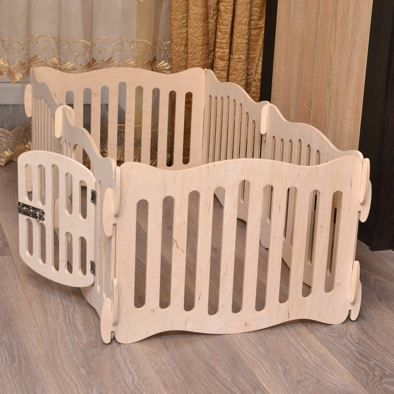 

Домашний вольер (манеж) для щенков и маленьких собачек. 6 секций. Высота 40 см