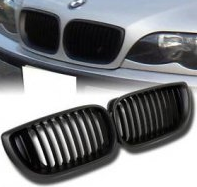 

Решетка радиатора BMW 3 E46 01-05 матовая рестайлинг седан универсал, Черный