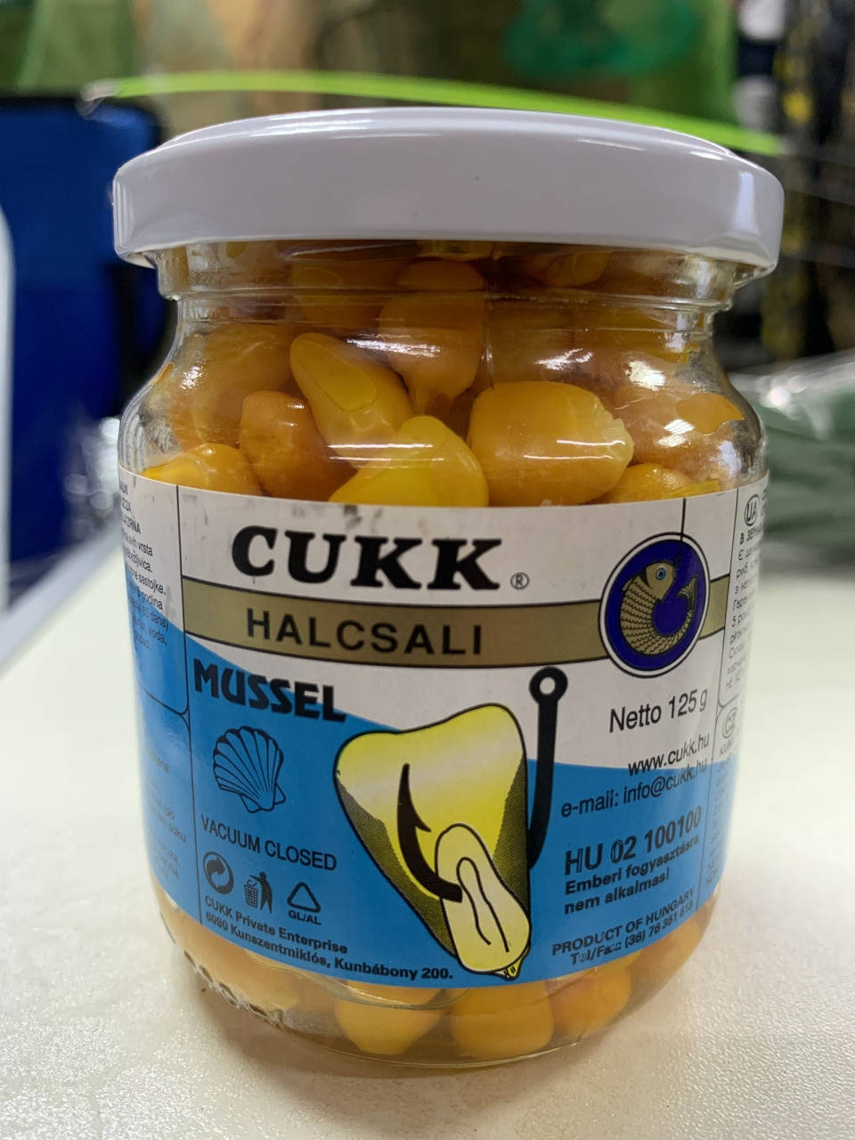 

Кукуруза Cukk (Венгрия) в банке Ракушка(Мидия)