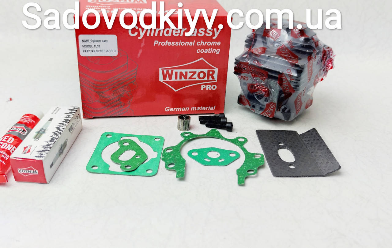 

Поршневая группа на мотокосу TL33-36F WINZOR CHROME PRO ORIGINAL D.36 мм