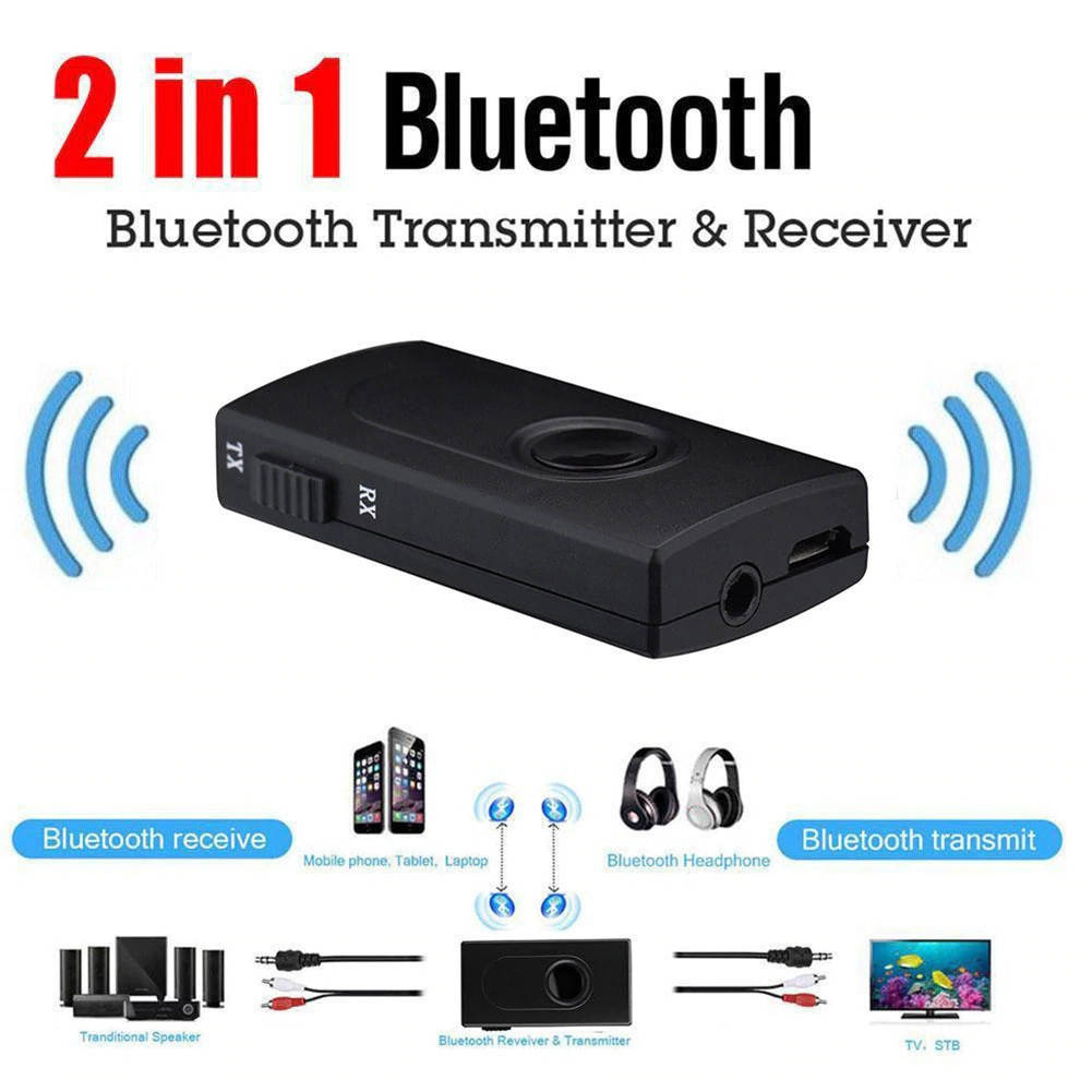 

Bluetooth аудио передатчик + приемник BT-500 (Transmitter + Receiver)