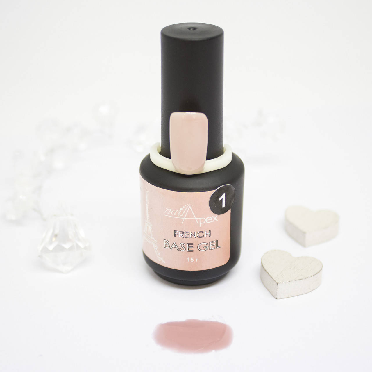 

Камуфляжная база French Base Gel №1, 15 мл