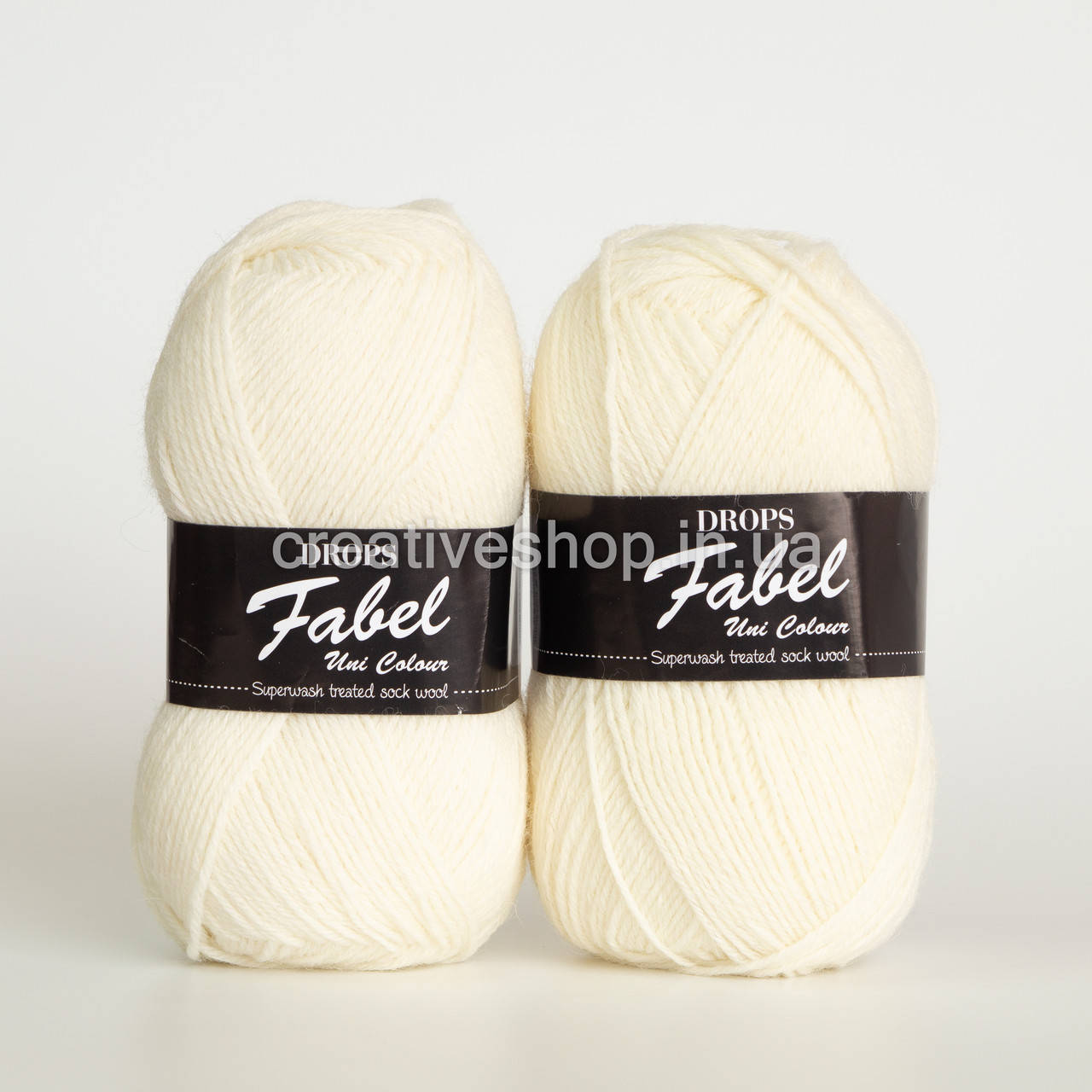 

Пряжа Drops Fabel (цвет 100 off white)