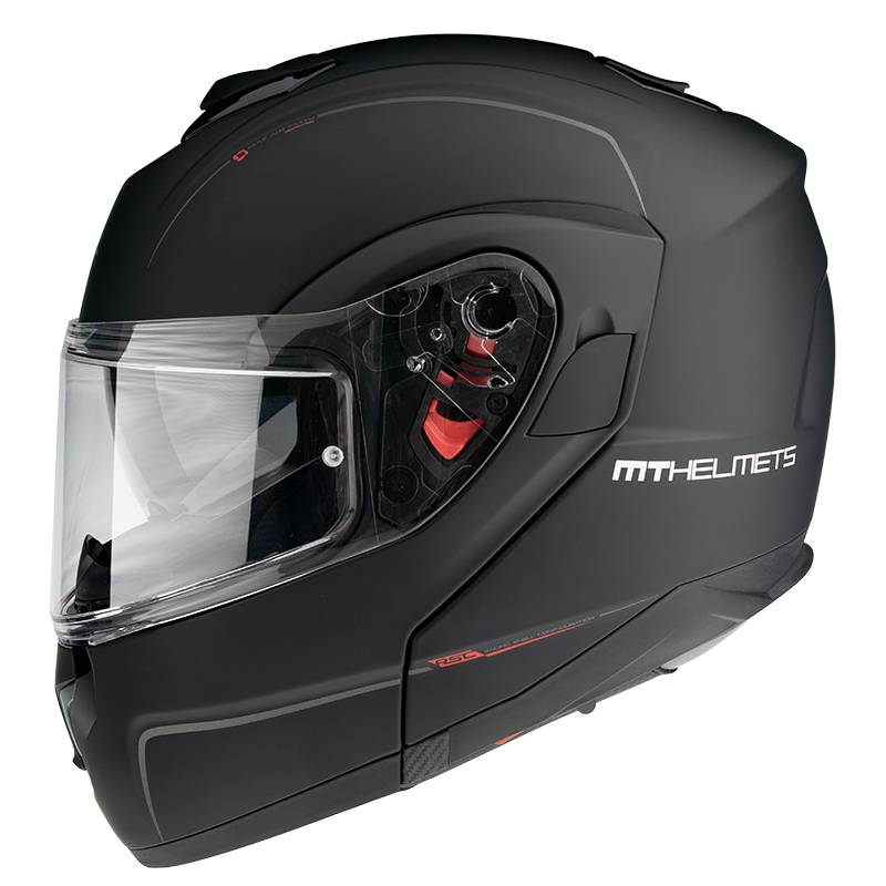 

Мотошлем MT ATOM SV Solid Matt Black, Черный