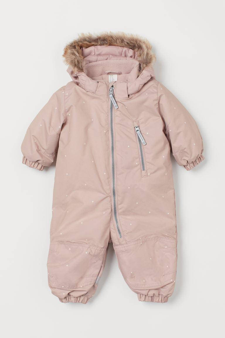 

Водоотталкивающий комбинезон H&M 92 Бледно-розовый/Сердечки (0882037001)