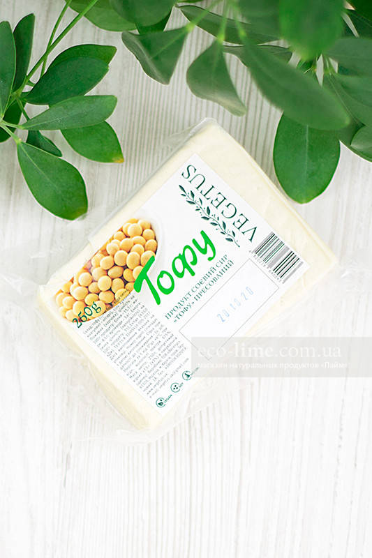 

Тофу прессованный без добавок Vegetus, 300г